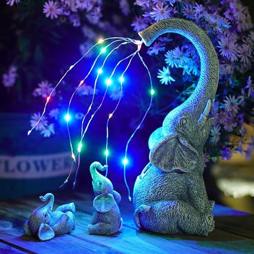 Goodeco Garden Elephants Statue Outdoor - Ideal Gardening Gifts - Image 6