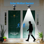 Solar Motion Sensor Lights Outdoor Waterproof - Image 2