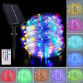 Afirst 66FT Solar Rope Lights Outdoor Waterproof, Remote & Timer & Multi Lighting Modes Fairy Lights 200 LEDs Tube Lights for Christmas Garden Patio by Afirst