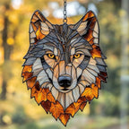 Wolf Acrylic Suncatcher by AVAGAN