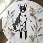 Dog Metal Garden Stake - Weatherproof Dog Silhouette Yard Art, Decorative Outdoor Sign for Lawn & Patio, Heartfelt Gift for Rough Collie Lovers(Sit,10") - Image 4