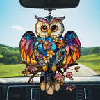 Colorful Owl Acrylic Suncatcher - Image 5