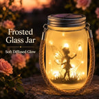Solar Mason Jar Lights, Glass Hanging Fairy Lantern with Warm White or Multicolor Glow, Solar Garden Decor for Patio Yard Porch Outdoor Ambiance (Style 1) - Image 4