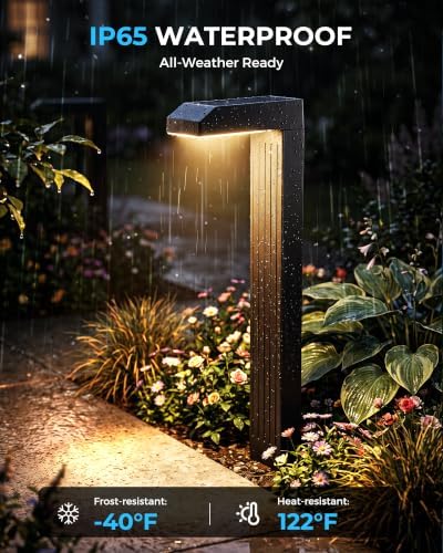 Vosaro Solar Pathway Lights Outdoor 6 Pack, 3 Color Temperatures, IP65 - Image 5
