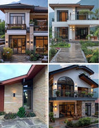 Dusk to Dawn Outdoor Wall Light, Waterproof Exterior Lighting - Image 6