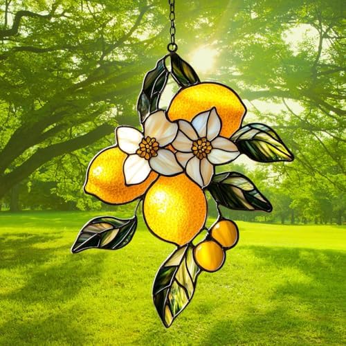 Lime Branch Acrylic Suncatcher - Image 3