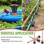 Tandefio 5 Pcs Garden Hose Guide Stake 17 Inch Heavy Duty Decorative - Image 4
