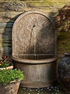 Campania International FT-171-NA Corsini Wall Fountain, Natural Finish by Campania+International