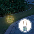 Solar Jar Lamp Waterproof Glass Lantern for Garden Outdoor Decoration - Image 4