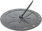 Montague Metal Products Roman Numeral Sundial - Garden Decor - Garden Clock - Image 5