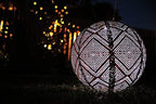 Allsop Soji Stella Market - 12" Handmade LED Outdoor Solar Lantern - Copper - Image 6