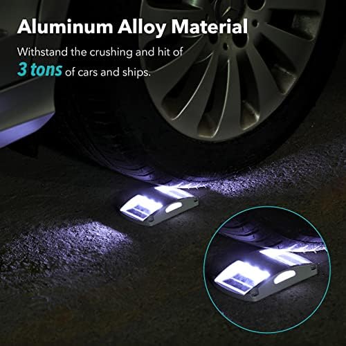 AGPTEK Solar Driveway Lights 20 Pack, Outdoor Deck Dock Marine Waterproof - Image 4