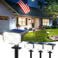 JEJOT Solar Spotlights Outdoor Waterproof with Focus Beam, 4 Pack by JEJOT