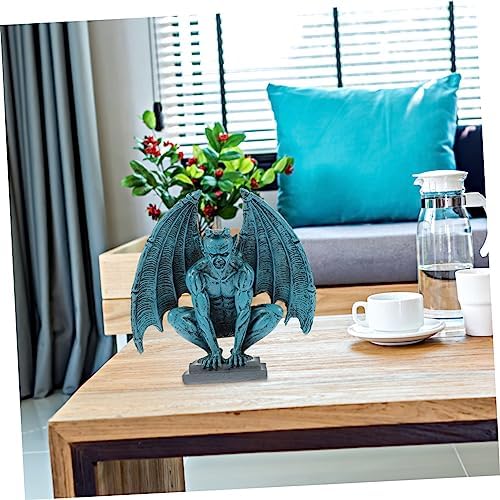 Gothic Gargoyle Figurine Resin Garden Statue Xmas Halloween Season - Image 6