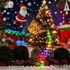 Christmas Solar Kettle Lights, Santa Watering Can Lights (Colored Light) by Unknown