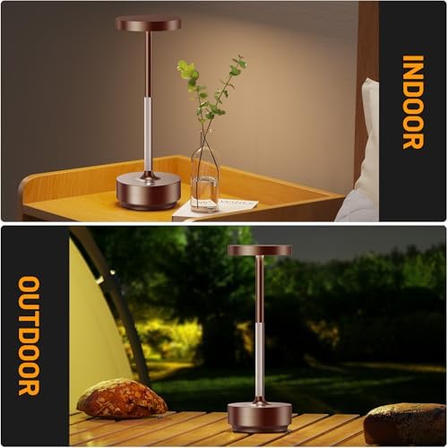 LED Cordless Table Lamp Rechargeable,Battery Powered Outdoor Table Light - Image 6