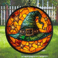 Witch Hat Mosaic Effect Acrylic Suncatcher by AVAGAN