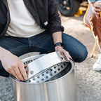 Solo Stove Ranger Stand - Durable 304 Stainless Steel, Heat-Resistant, Portable Elevated Fire Pit Accessory for Safe Use on Decks and Camping - Ideal for Smokeless Fire Pits and Outdoor Fireplaces - Image 4