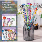 513Pcs DIY Beaded Garden Stakes, Fairy Wand Kit with 18 Threaded Rod - Image 5