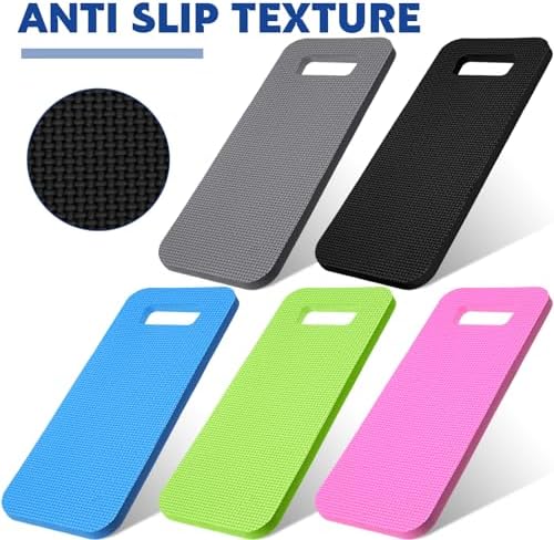 Riakrum 20 Pcs Garden Kneeling Pad Garden Knee Pad Thick Foam Knee Mat Waterproof Cushion for Kneeling Multi Functional and Church Kneeler for Praying, Baby Bath, Yoga, 15.4 x 6.7 Inch (Classic Color) - Image 5