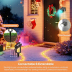 SUNTHIN 4 Pack Outdoor RGBW Landscape Lights, Color Changing Spot Uplights - Image 5