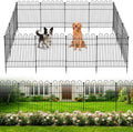 Garden Fence Animal Barrier, 10 Panels No Dig Dog Fence Outdoor by Unknown