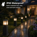 Landscape Pathway Lights for Outdoor, Hardwired E26 3000K Walkway Lighting - Image 5