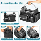 HODRANT Wearable Cleaning Caddy Organizer with Divider & Support Pad - Image 4