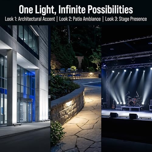 54W Wall Washer Light 40'' 6000K 120V IP67 Waterproof Plug-in - Image 2