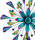 Regal Art & Gift Wind Spinner, Outdoor Metal Kinetic Yard Art with Stake - Image 4