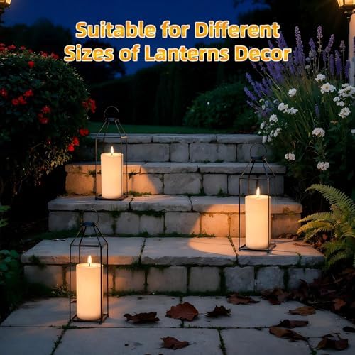 IMAGE 4x12 Inch Waterproof LED Flameless Candles with Remote Timer 2 Pack - Image 5