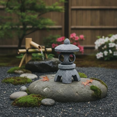 Resin Pagoda Lantern, 1 PC - Image 2