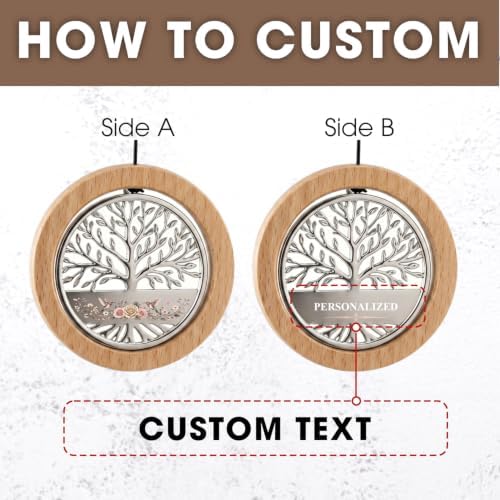 Personalized Memorial Wind Chimes Tree of Life Gift for Loss Ones - Image 2