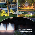 25W LED Bullet Spotlight Flood Light 3CCT Selectable Landscape Spotlight - Image 7
