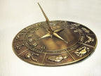 Brass Constellations Sundial - 12" inches Wide - Image 6
