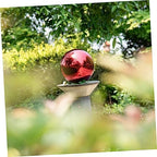 Colored Reflective Gazing Ball Polished Garden Decor Decorative Mirror Globe for Outdoor Spaces Vibrant Reflective Sphere for Lawn and Decoration - Image 5