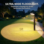 Upgraded 8 Pack Solar Pathway Lights Outdoor, 3 Color Temperatures - Image 4
