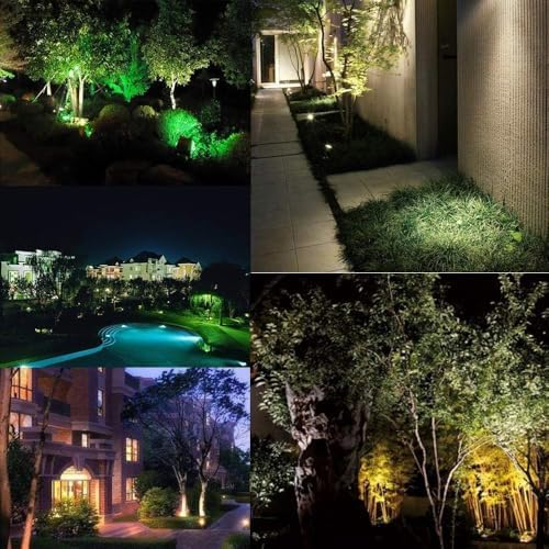 Pond Lights, Underwater Fountain Lights Color Changing Spotlight RGB Dimmable IP68 Waterproof Submersible Landscape Spot Lights for Outdoor Lawn Fountain Yard, 2 in Set - Image 6