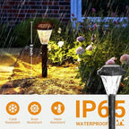 GIGALUMI 16 Pack Solar Lights Outdoor Waterproof, Solar Garden Lights - Image 2