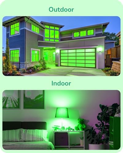 EDISHINE Halloween Outdoor PAR38 Green Flood LED Light Bulbs Dimmable 4Pack - Image 7