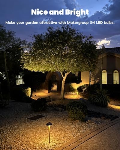 T3 G4 Bi-pin LED Light Bulb 12V, 3W Pathway Light Bulbs 12-Pack - Image 2
