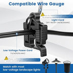 24 Pack Low Voltage Wire Connectors for Landscape Lighting, Compatible with #12/14/16/18 Gauge Underground Cable for Pathway Lights, Spotlight, In-ground Lights, Waterproof, UL Listed - Image 3