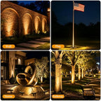 Tree Lights Outdoor,IP65 Waterproof Palm Tree Lights,DC12V,4 Pack - Image 6
