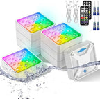 LOFTEK Pool Lights, Rechargeable & Magnetic Submersible LED Lights w/Remote by LOFTEK