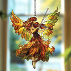 Music Angel Acrylic Suncatcher by AVAGAN