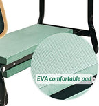 ELEVON Portable Garden Kneeler and Seat Heavy Duty Garden Bench with 2 Large Tool Pouches Prevent Knee & Back Pain Folding Sturdy Gardening Tools Gifts for Gardeners - Image 5