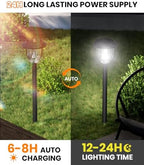 AOSEA Bright White Outdoor Solar Lights, 10 Pack, Cool White, IP65 - Image 5