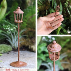 Generic Miniature Garden Metal Gate Items Figurines Fairy Garden Miniatures Miniature Patio Furniture Accessories Christmas Decorations (53) - Image 2
