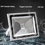 Landscape Light - Floodlights, Adjustable 220V RGB Color-Changing Spotlight, IP67 Outdoor Waterproof LED Landscape Tree Spotlights, for Green Illumination of Trees(White,10w) - Image 5