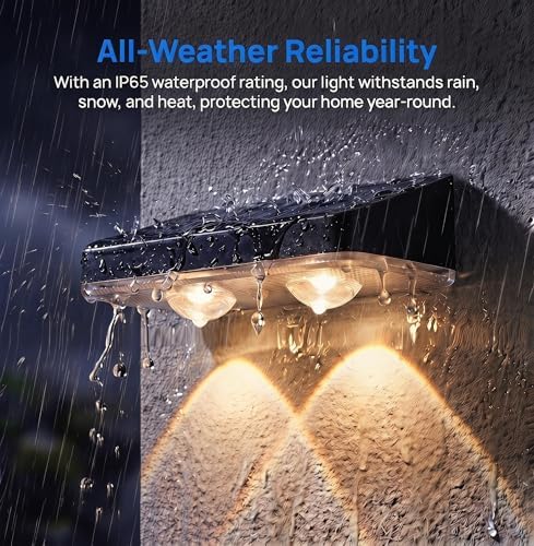 Solar Lights Outdoor for Fence, Wall, Step, Deck, Railing, Porch, Address - Image 4